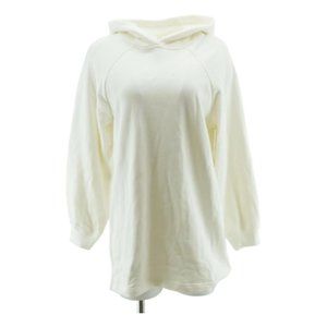 CYNTHIA ROWLEY = 100% Cotton White Solid Mini Dress